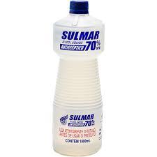 ALCOOL SULMAR 70% 1 LITRO