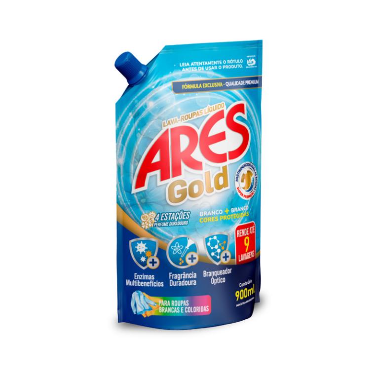 LAVA-ROUPAS LIQ.ARES GOLD 900ML