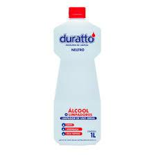 ALCOOL DURATTO LIMPEZA NEUTRO 1L