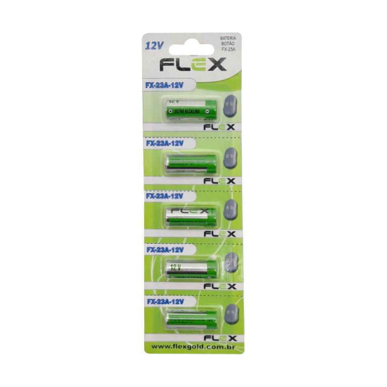 PILHA FLEX ALARME 12V 23A - C/5