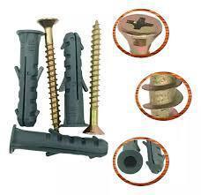 KIT FIXAÇÃO BUCHA C/ PARAFUSO 6mm