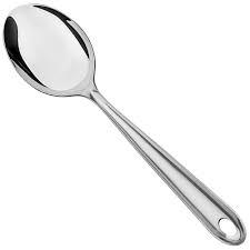 COLHER ARROZ AÇO INOX