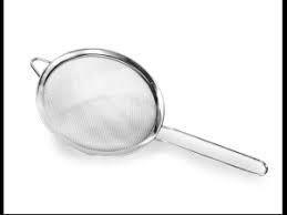 PENEIRA AÇO INOX  12CM