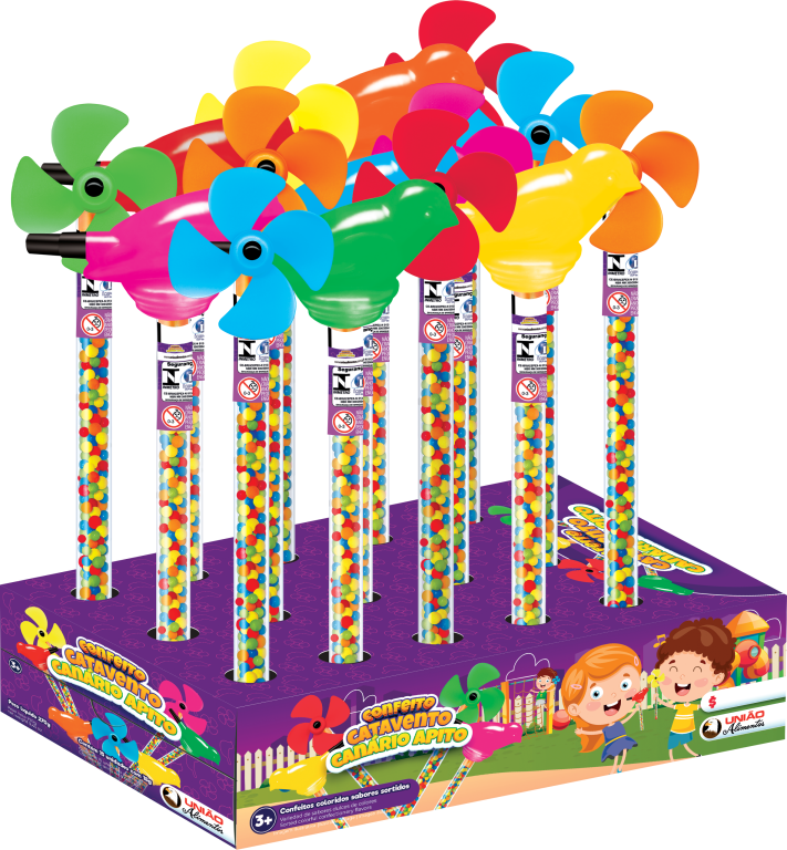 CONFEITO CANARIO APITO/CATAVENTO