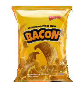 SALGADO DE TRIGO DE BACON 45G