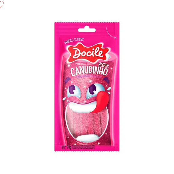 BALA CANUDINHO TUTTI-FRUTTI CITRICO DOCILE 15g