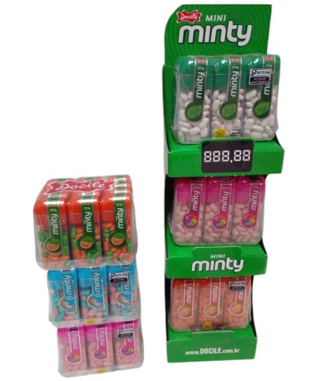 PASTILHA MINI MINTY SORTIDO MISTO+PDV 14G