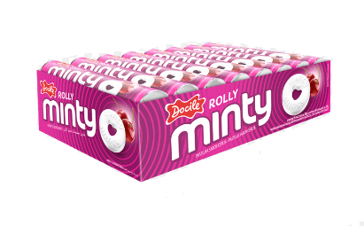 PASTILHA ROLLY MINTY CEREJA 29g