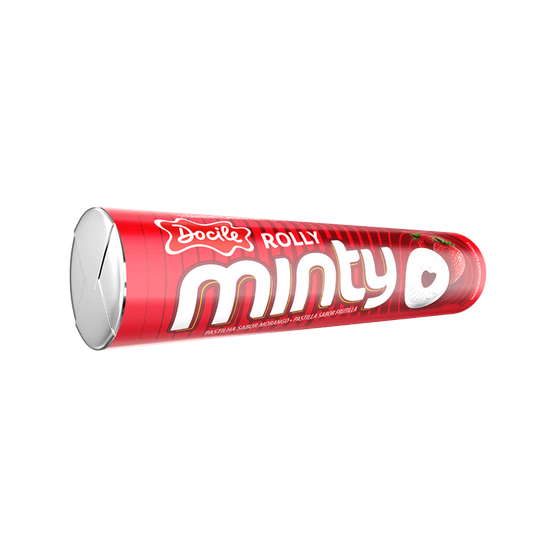 PASTILHA ROLLY MINTY MORANGO 29G