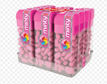 PASTILHA MINI MINTY TUTTI-FRUTTI 14g
