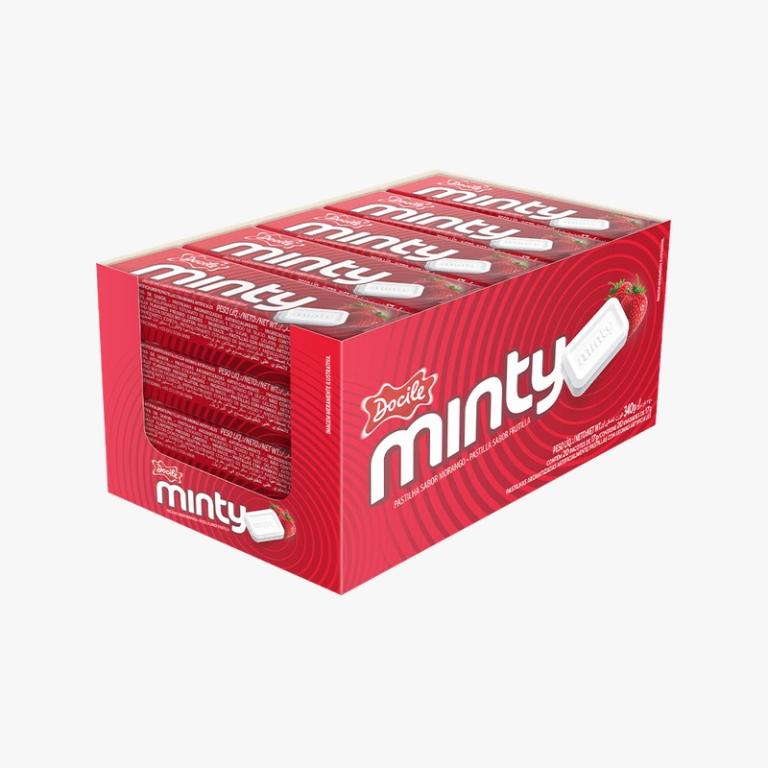 PASTILHA MINTY MORANGO 17G