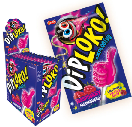 DIP LOKO BOOOM FRAMBOESA LIKE 11G