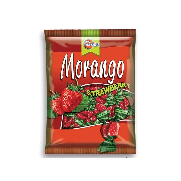 BALA RECHEADA MORANGO TOFFANO 500G