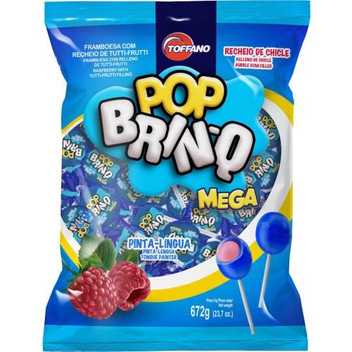 PIRULITO POP  BRINQ MEGA PINTA LINGUA 672G