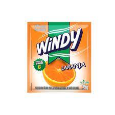 REFRESCO PO WINDY LARANJA 25G