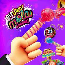 DIPLOKO MOLA BOOM JOKENPÔ MORANGI, BLUEBERRY E UVA 12G