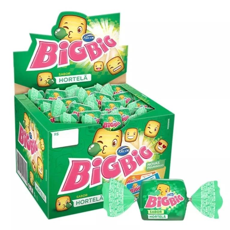 CHICLETE TE BIG BIG HORTELA 315G