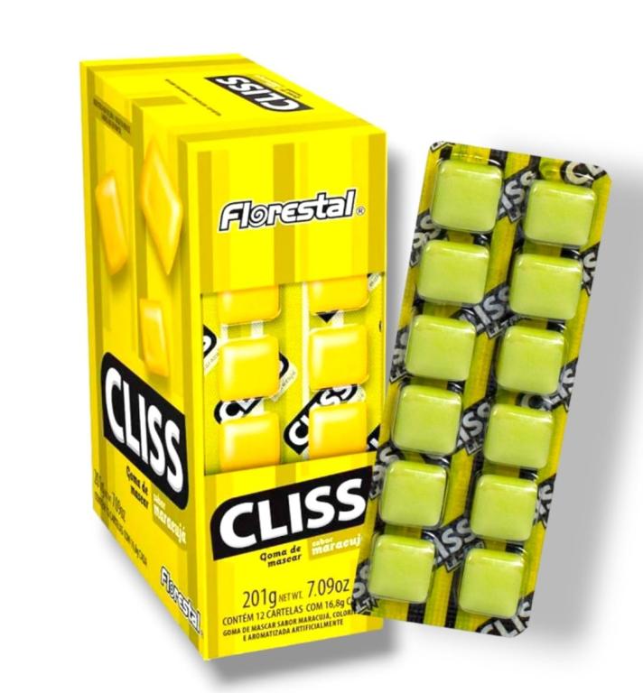 CLISS CARTELA MARACUJA 201G