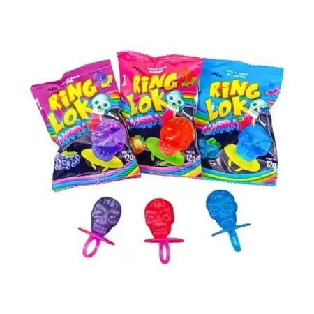 RING LOKO CAVEIRA SORTIDO 12G