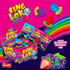 RING LOKO CAVEIRA SORTIDO 12G