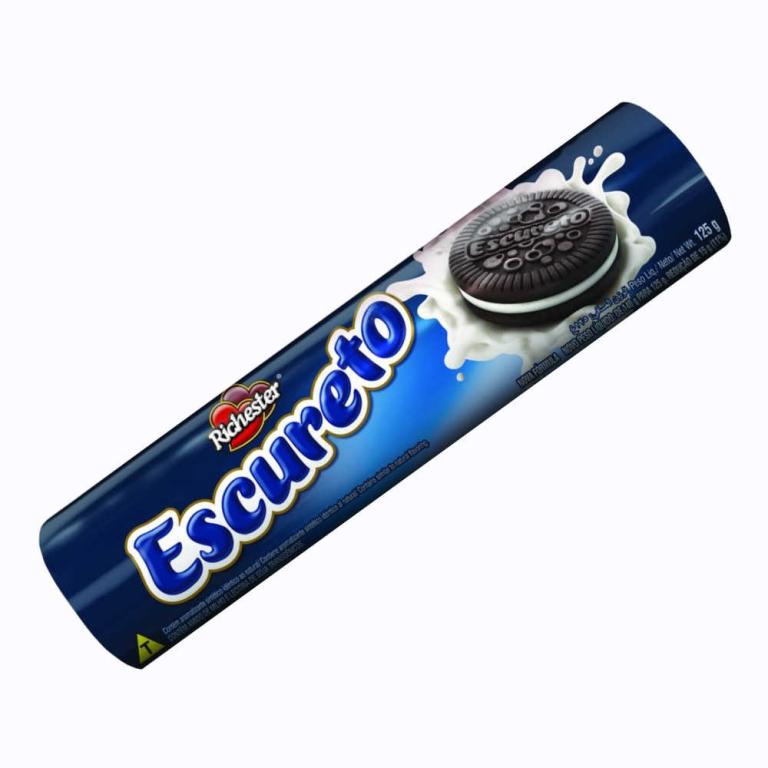 BISCOITO ESCURETO RECH. 125G