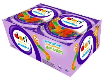 DORI GELATINA MINHOCA 13G