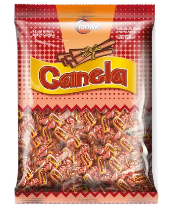 BALA CANELA TOFFANO 500G