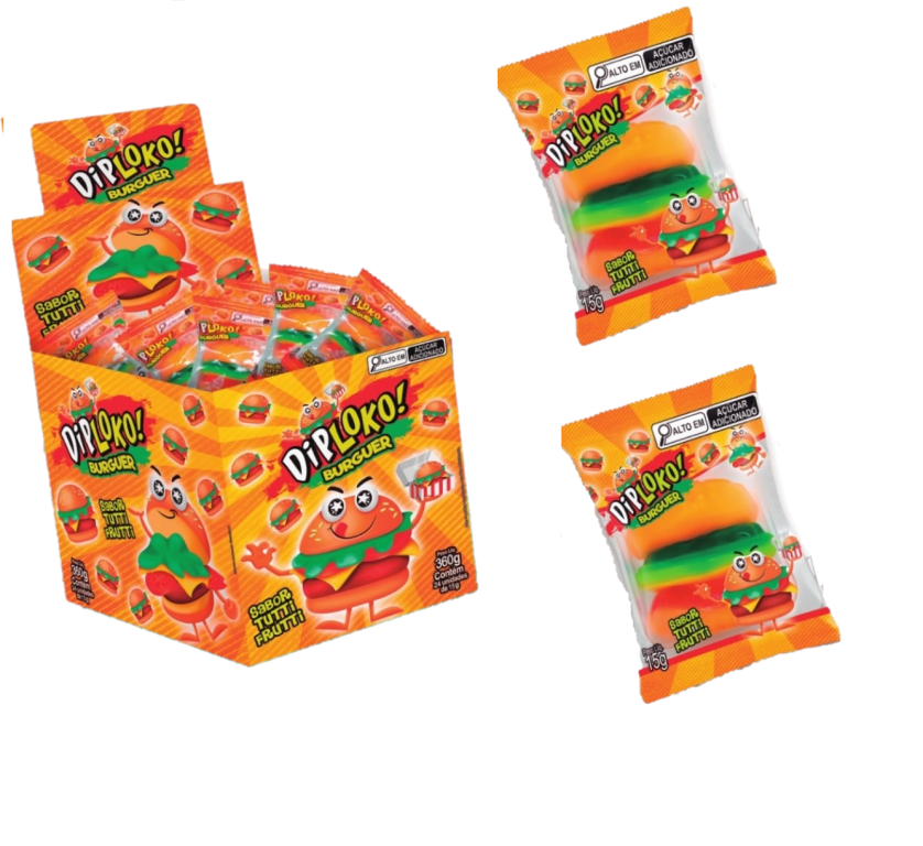 DIP LOKO BURGER GUMMY 15G