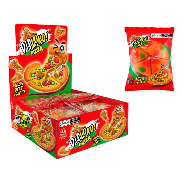 DIP LOKO PIZZA GUMMY 15G