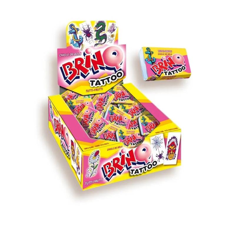 CHICLE BOLA TATOO TUTTI FRUTTI 350G