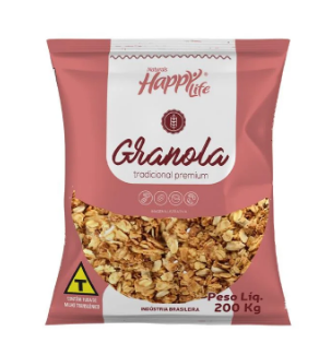 GRANOLA TRADICIONAL PREMIUM HAPPY LIFE 200G