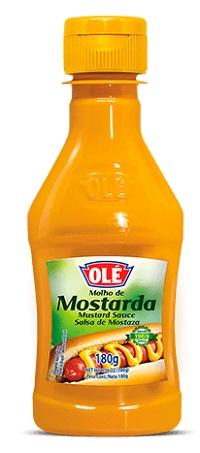 MOSTARDA OLE BISNAGA 180 GRS