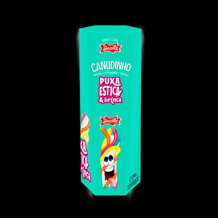 BALA REGAL TIPO CANUD.TWISTER COLORIDO PUXA ESTICA 12G