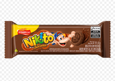 BISCOITO NIKITO RECHEADO CHOCOLATE 51,60G