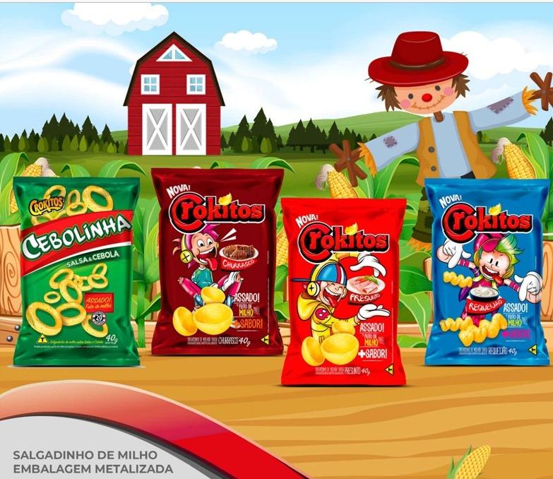 SALGADINHO CROKITOS CEBOLINHA 40G