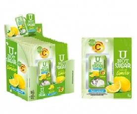 U NOT SUGAR VITAMINA C LIMÃO 8G