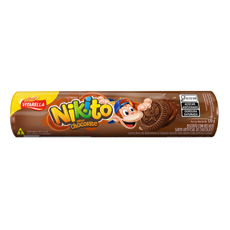 Biscoito Nikito Chocolate  120g