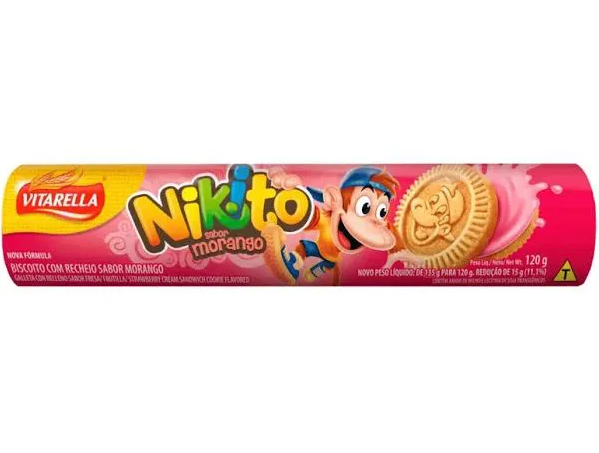 Biscoito Nikito Marongo 120g