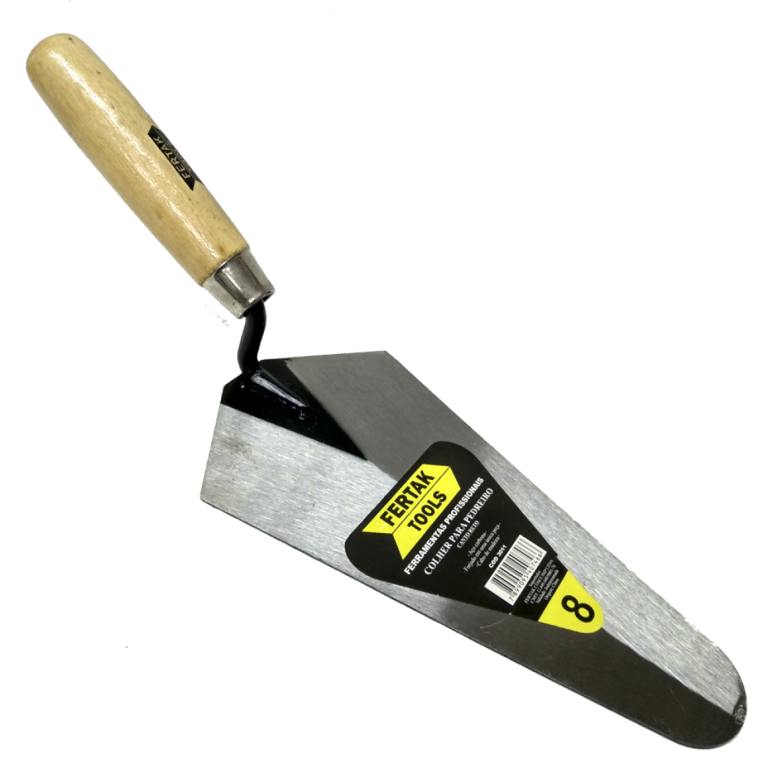 COLHER PARA PEDREIRO 7" CANTO RETO FERTAK