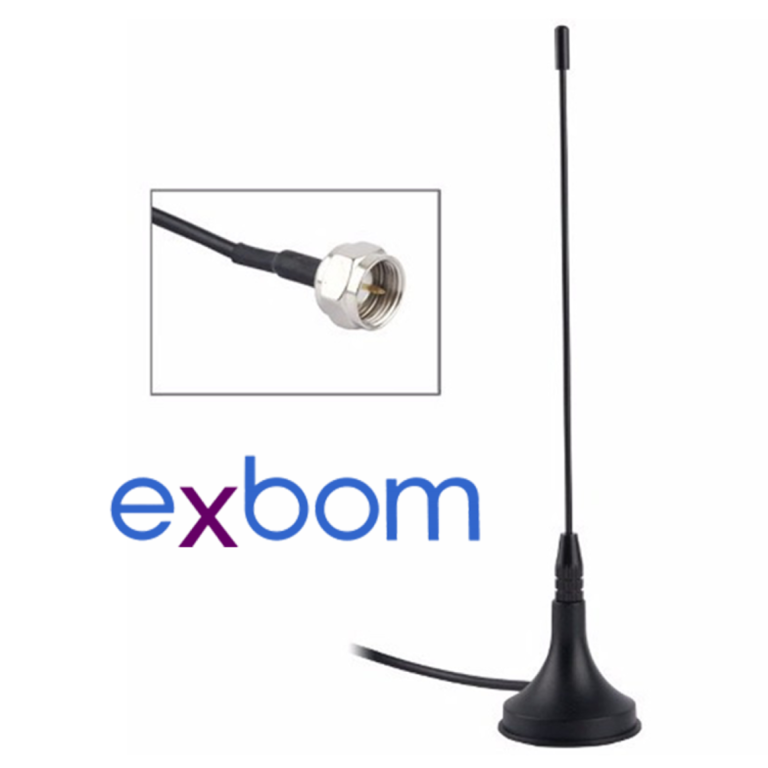 Mini Antena P Tv Digital Com Imã Exbom