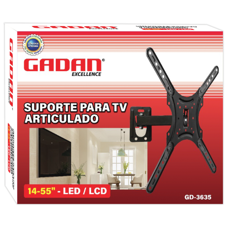 Suporte Articulado P TVs 14 A 55 Polegadas