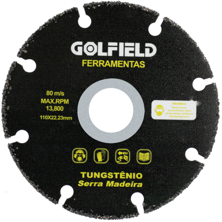 DISCO DE CORTE 4" TUNGSTÊNIO - PARA MADEIRAS
