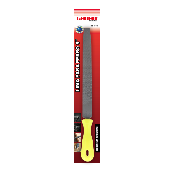 LIMA CHATA PARA FERRO 8" - GADAN