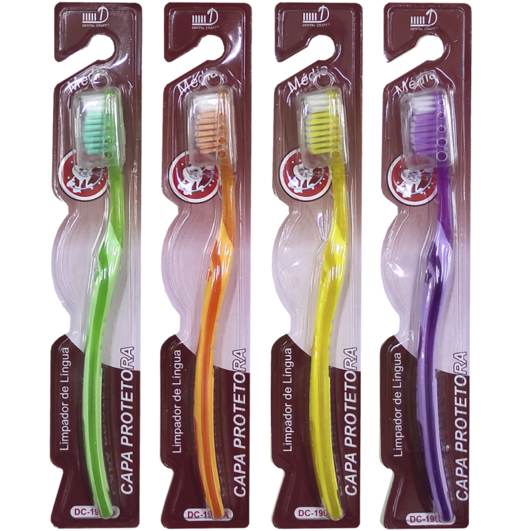 ESCOVA DENTAL ADULTO MEDIA C/ 12UN DC-1905A