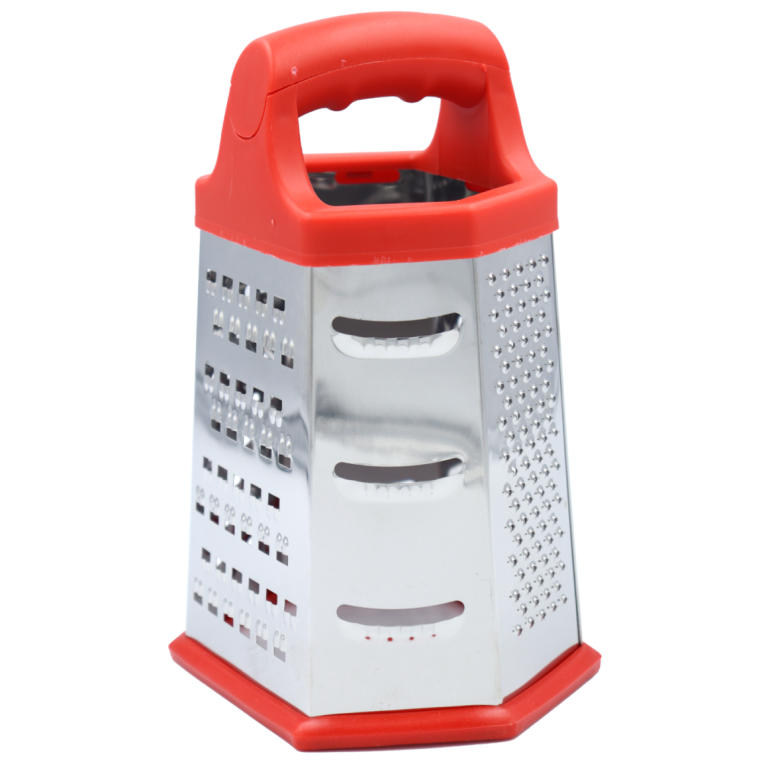 RALADOR 6 FACES 8" EM INOX