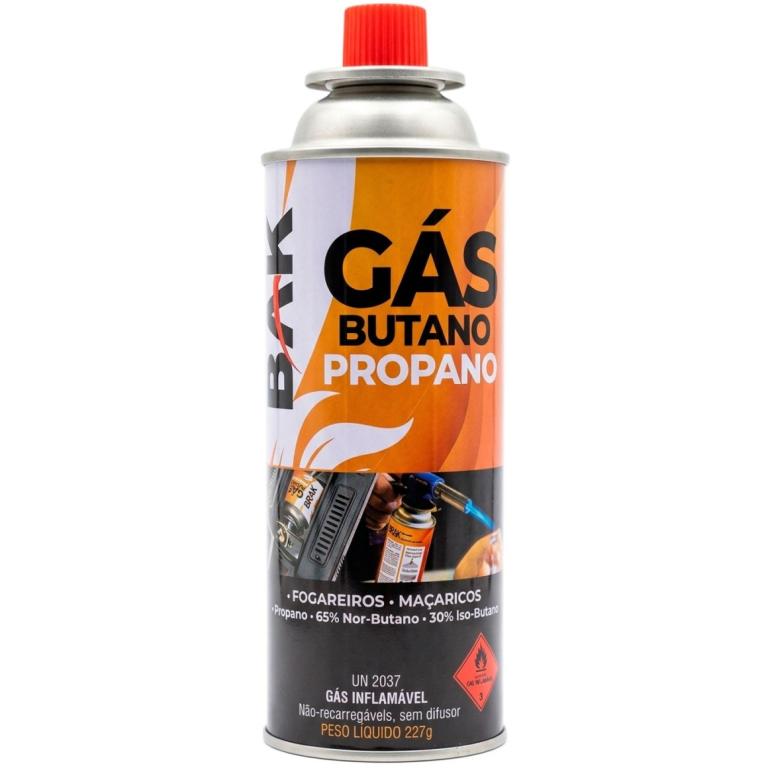 REFIL DE GAS P/ FOGAREIROS E MAÇARICOS - BAK