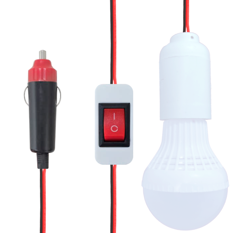PENDENTE - LAMPADA DE LED - 12V - COM PLUG 12V