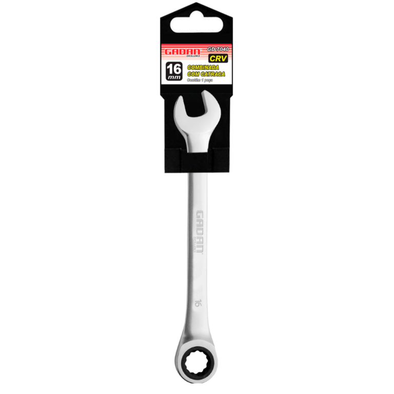 CHAVE COMBINADA COM CATRACA 16MM - PROFISSIONAL