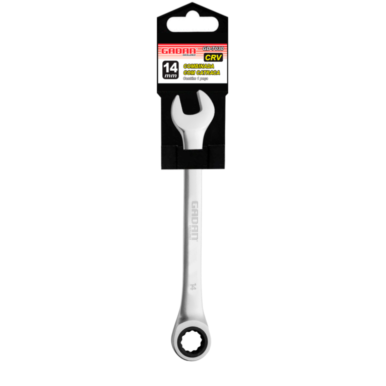 CHAVE COMBINADA COM CATRACA 14MM - PROFISSIONAL