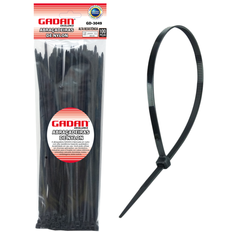 ABRAÇADEIR DE NYLON 3,6X300